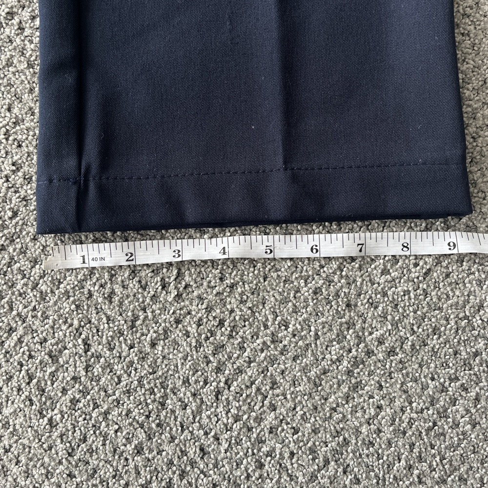 St John  Sport By Marie Gray, Navy Wider Leg. Pants. Size 2. Gold Trim - Picture 2 of 6